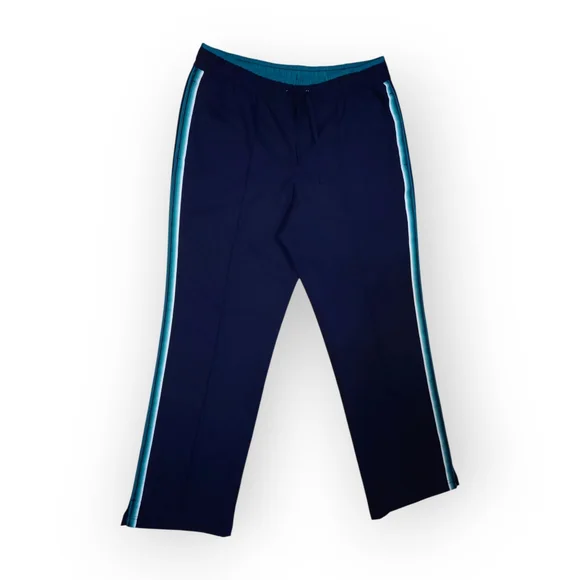 made for life | Women's Side Striped Athletic Track Pants |Size Petite Medium| - Picture 2 of 4